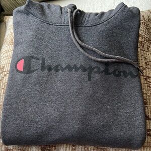 Champion Gray Hoodie Pullover